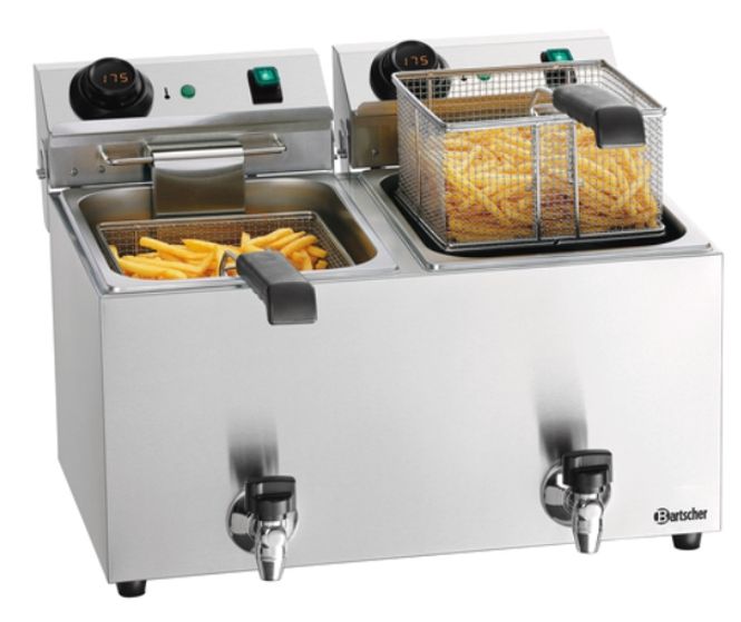 Hovedbilde Bartscher frityr 2x9ltr ...